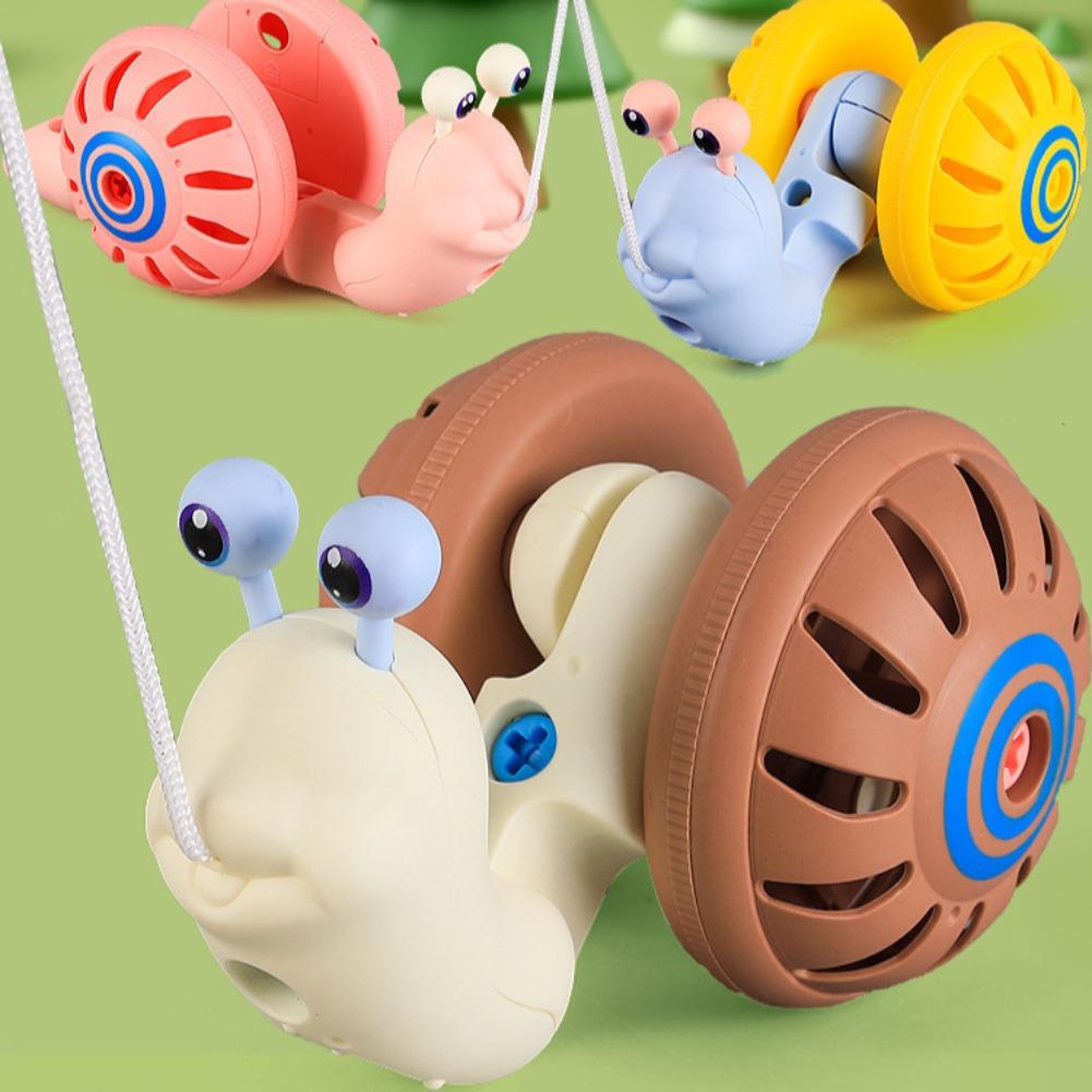Kids Outdoor Playset - 1Pc Rope Assembly Pull Thread Snail