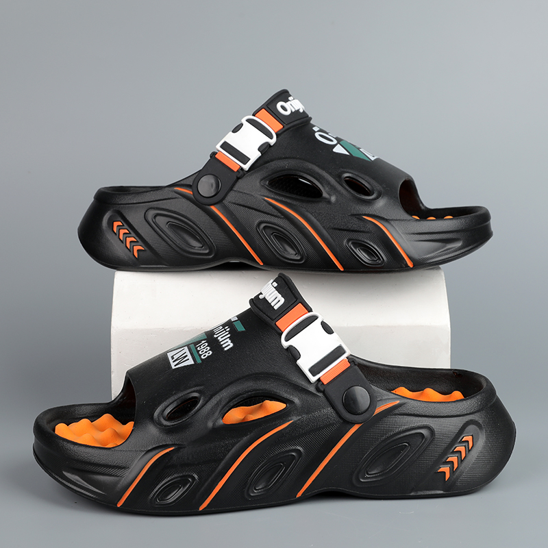 Kids Outdoor Jumping - Summer Men's Massage Slippers Indoor Outdoor