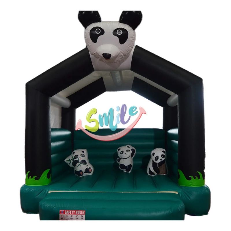 Kids Outdoor Jumping - 13FT Panda Inflatable Jumping Castle for