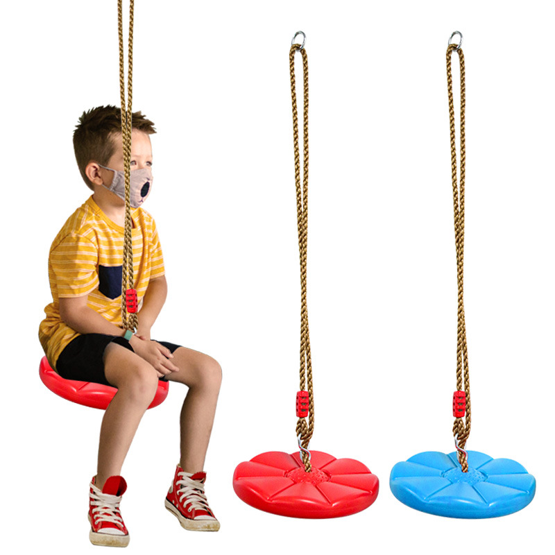 Children's Disc Swing Kid Indo - огляд і ціна Kids Outdoor Swing And Slide