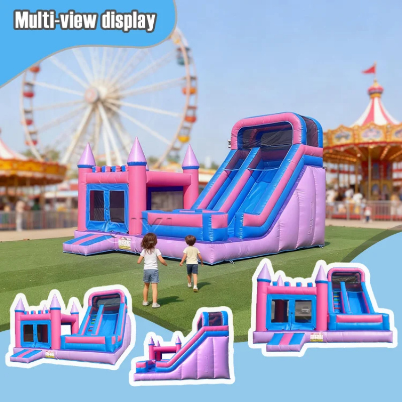 Commercial Bounce House Colorf - огляд і ціна Kids Outdoor Jumping