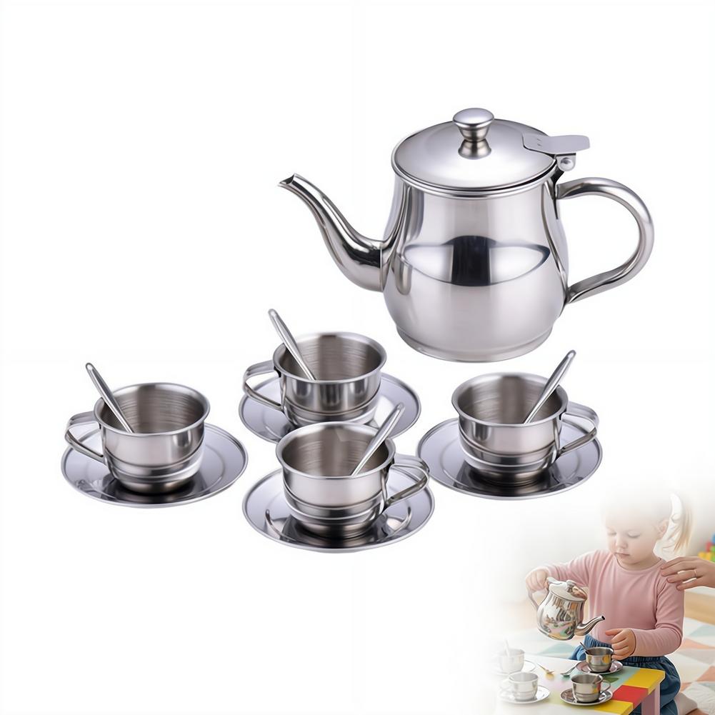 Kids Stainless Steel Tea Set T - огляд і ціна Kids Outdoor Dining Set