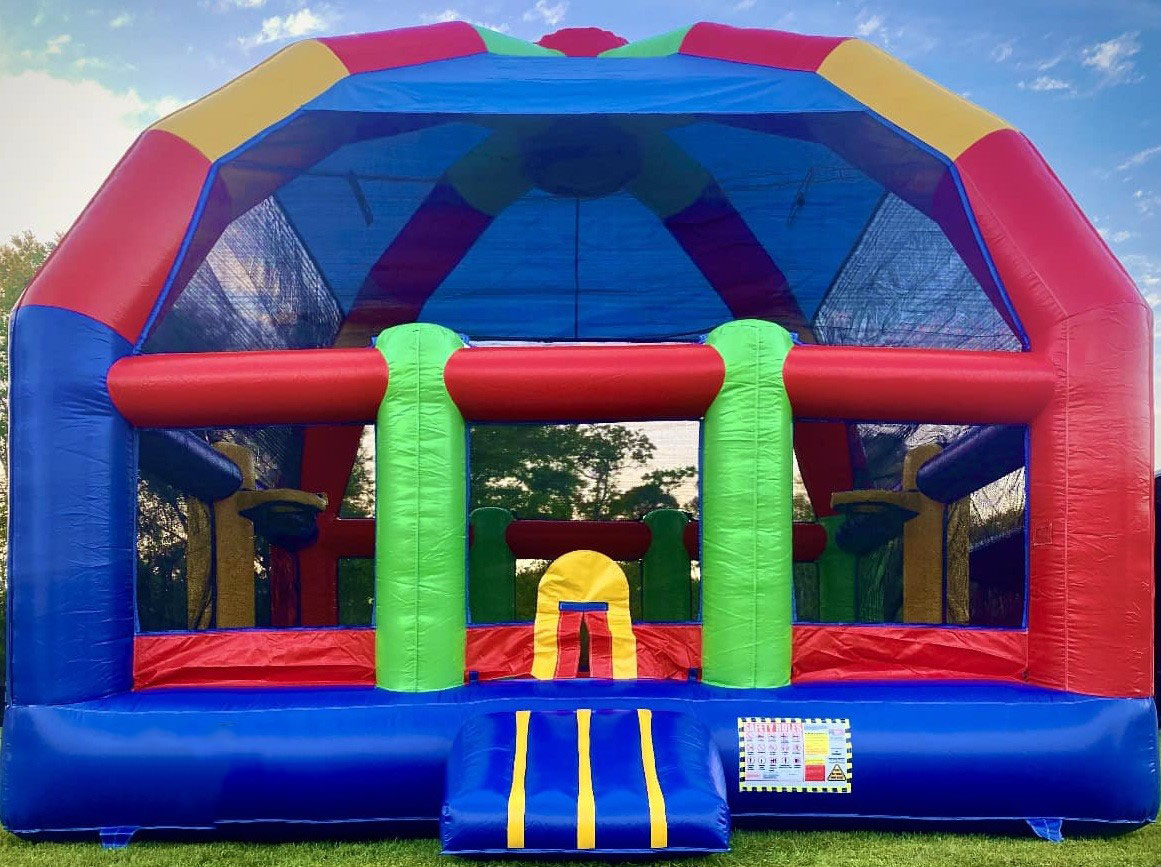Big Jumping Castle Inflatable  - огляд і ціна Kids Outdoor Jumping