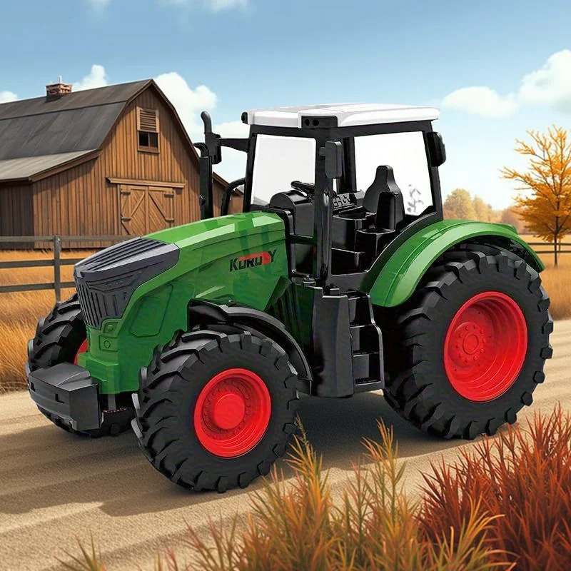 1:24 Inertial Farm Tractor wit - огляд і ціна Kids Outdoor Kit