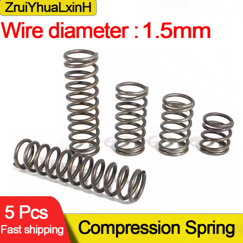 5Pcs/Lot 1.5mm 65MN Steel Micr - огляд і ціна Mini Trampoline Spring