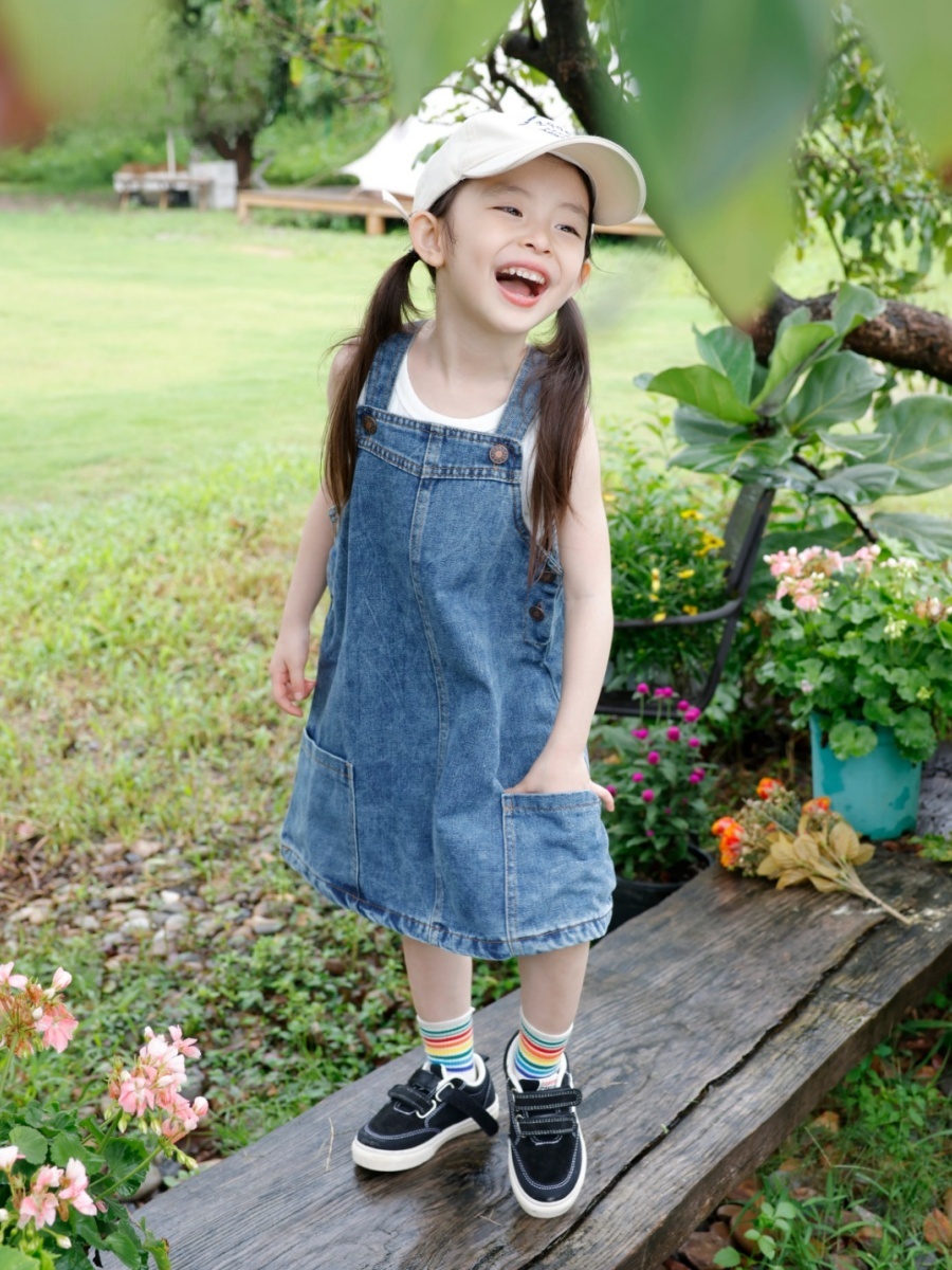 Girls Outdoor Camping Denim Ov - огляд і ціна Kids Outdoor Overalls