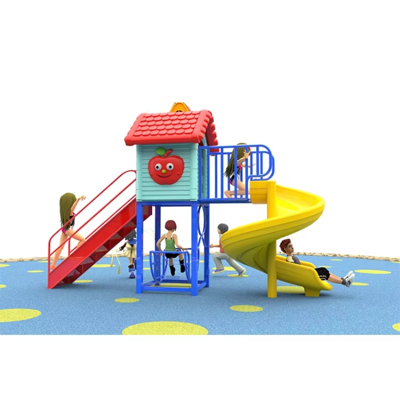 Hot Sale Kids Slide and Swing  - огляд і ціна Kids Outdoor Swing And Slide