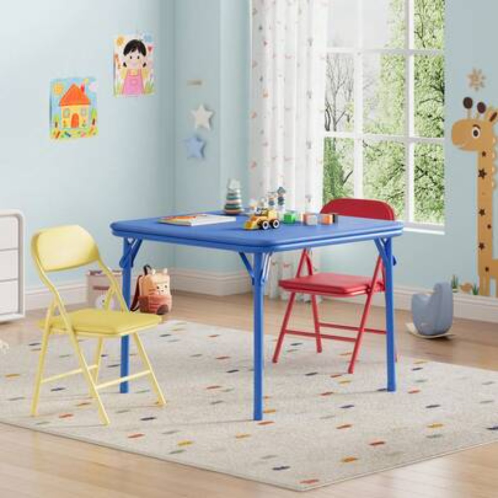 Kids Folding Table and Chairs  - огляд і ціна Kids Outdoor Dining Set