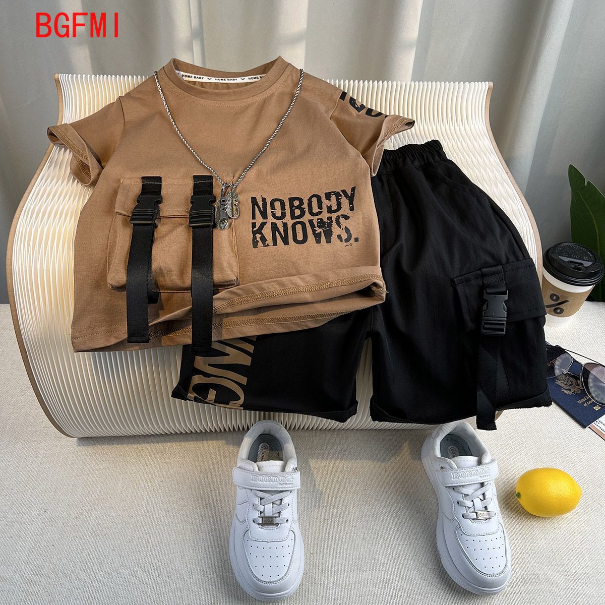 Baby Boy Clothes Set Summer Ko - огляд і ціна Kids Outdoor Overalls