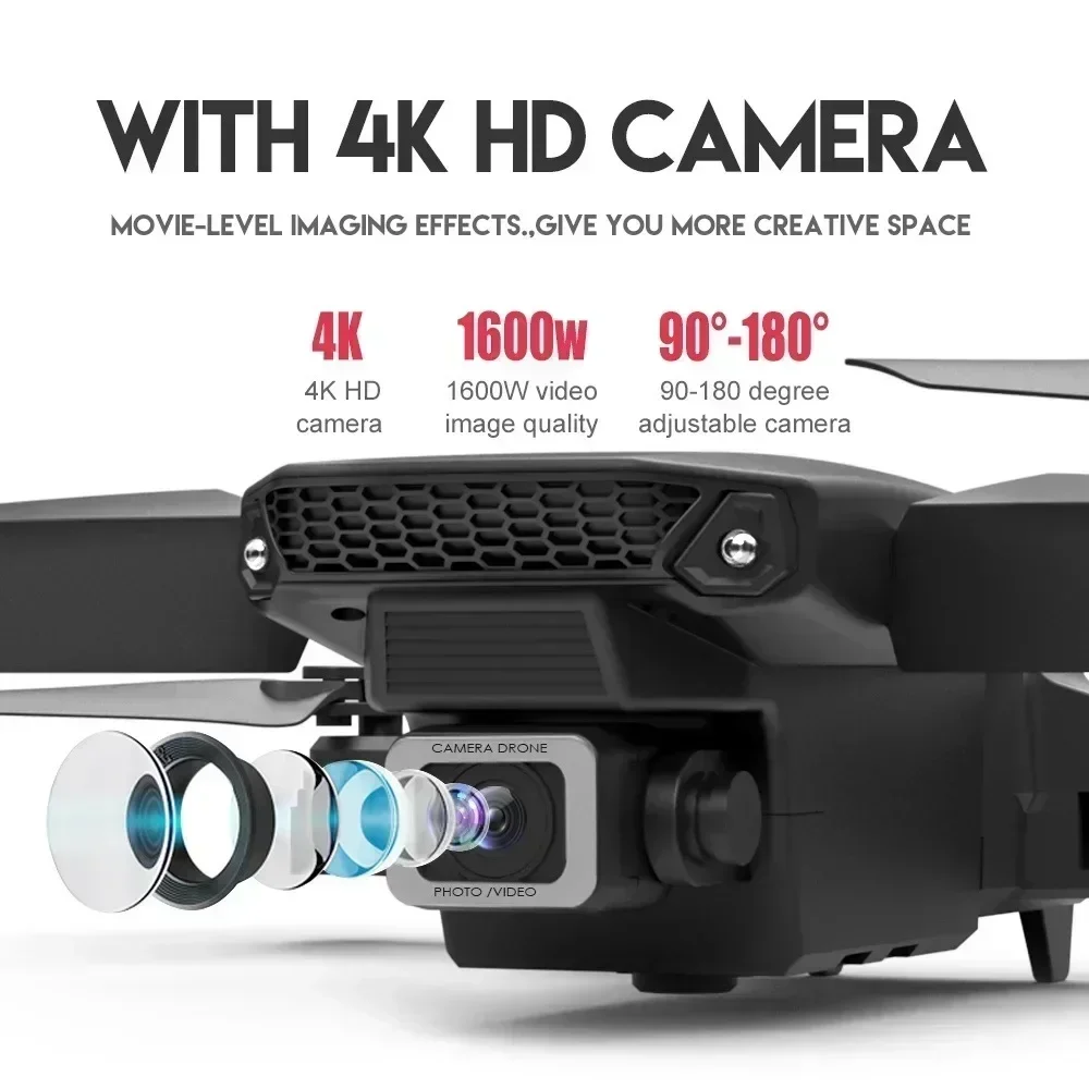 E88 Pro WIFI FPV Drone Wide An - огляд і ціна Kids Outdoor Toy Storage
