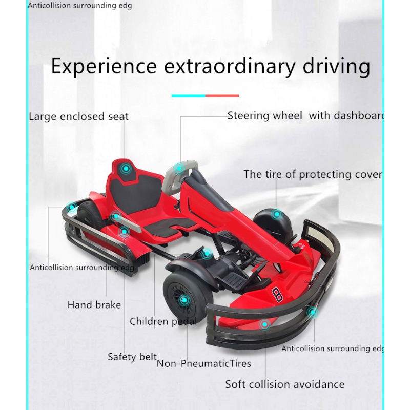Amusement Park Pedal Go Kart f - огляд і ціна Go Kart Pedal Kids