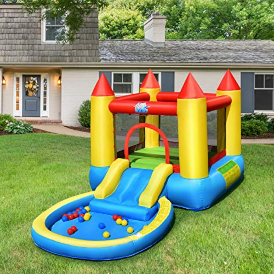 Outdoor backyard inflatable bo - огляд і ціна Kids Outdoor Jumping