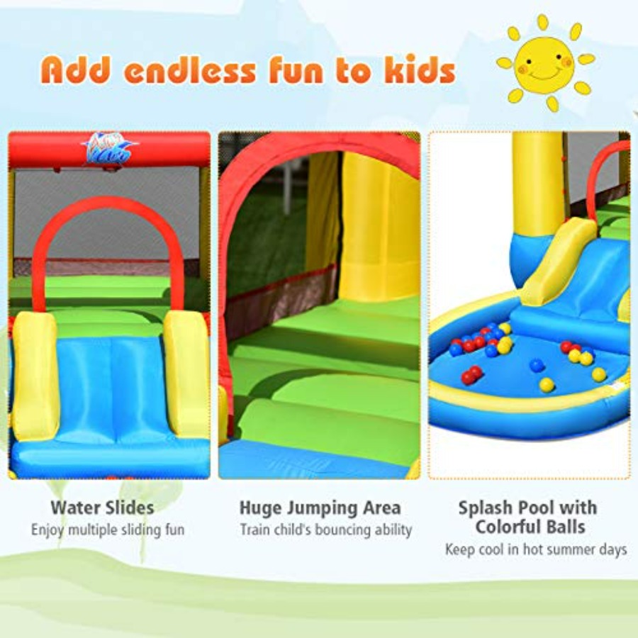 Outdoor backyard inflatable bo - огляд і ціна Kids Outdoor Jumping