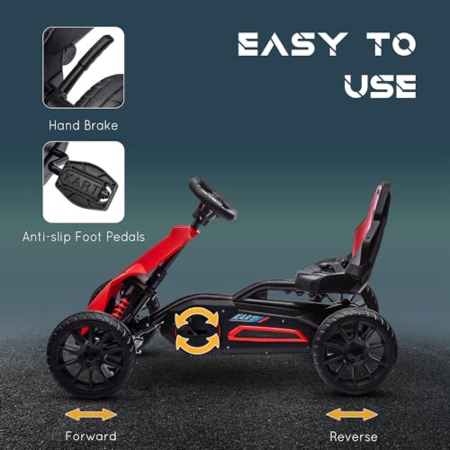 Outdoor ride-on toy for kids a - огляд і ціна Go Kart Pedal Kids