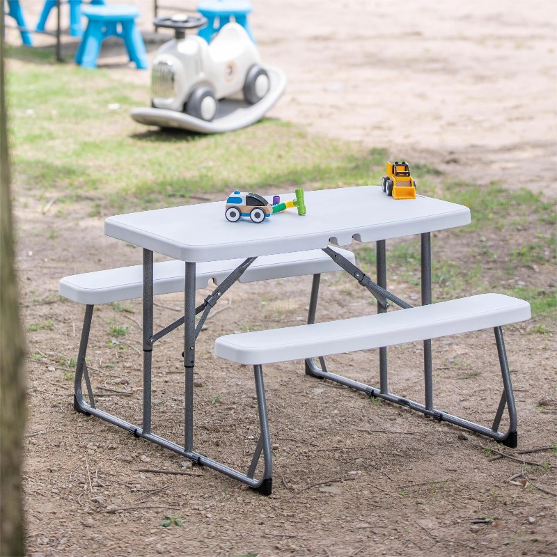 Kids Folding Picnic Table Outd - огляд і ціна Kids Outdoor Dining Set