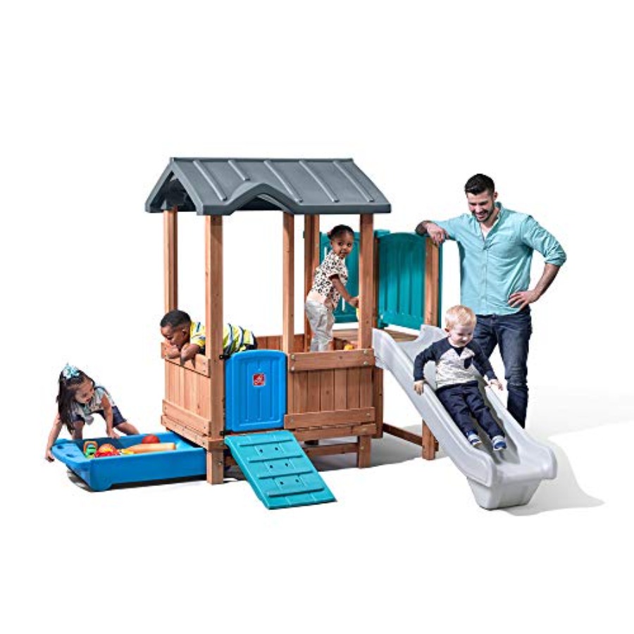 Woodland Adventure Playhouse & - огляд і ціна Kids Outdoor Playset