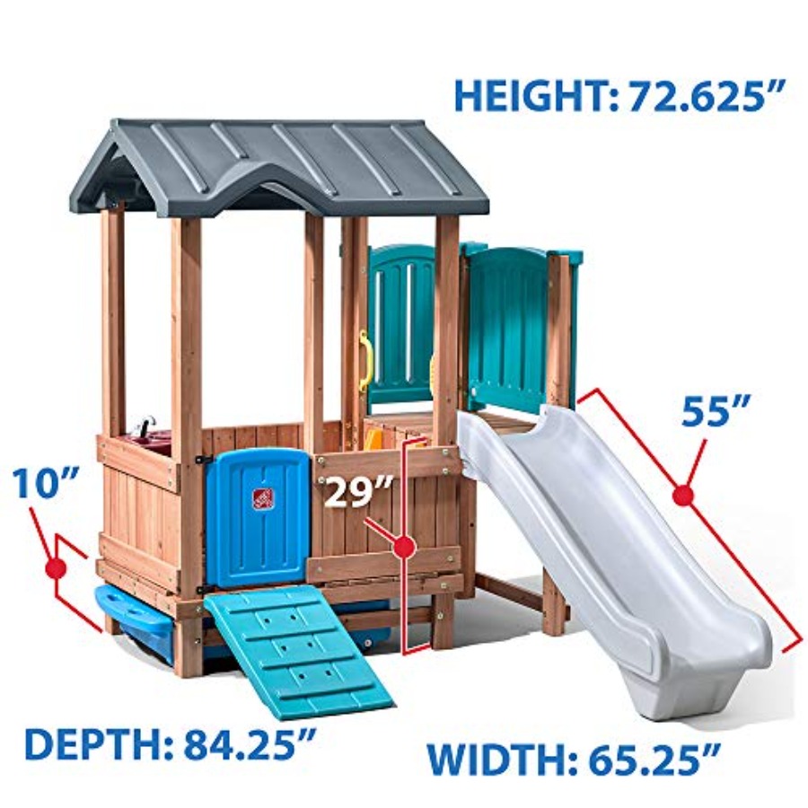 Woodland Adventure Playhouse & - огляд і ціна Kids Outdoor Playset