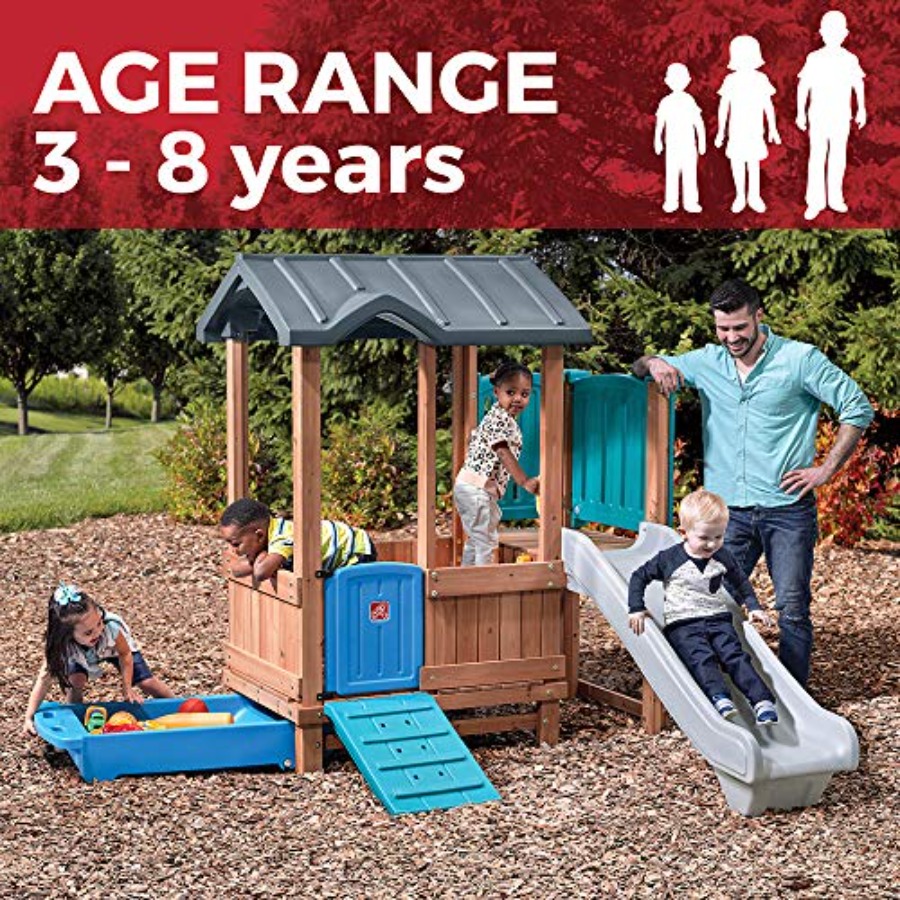 Woodland Adventure Playhouse & - огляд і ціна Kids Outdoor Playset