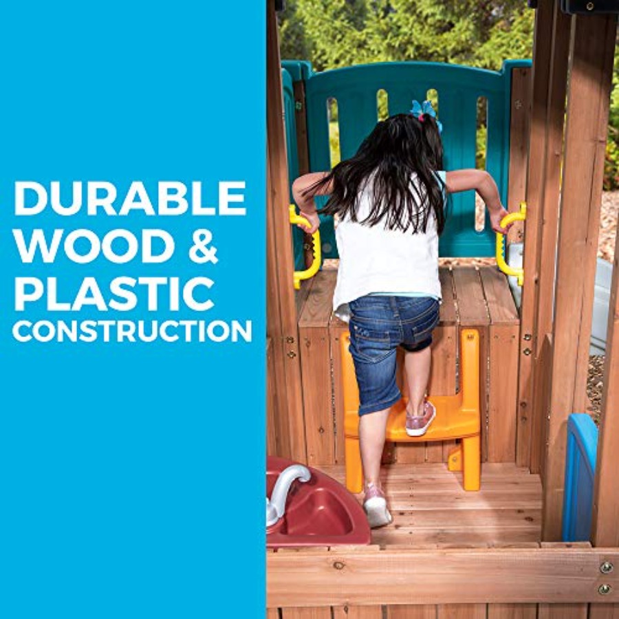 Woodland Adventure Playhouse & - огляд і ціна Kids Outdoor Playset