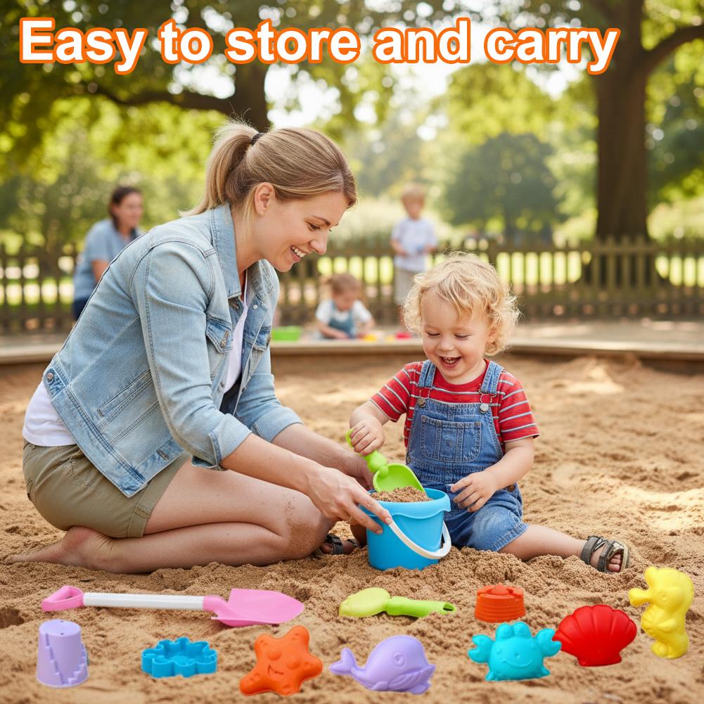 Mini Beach Toy Set Shovels Buc - огляд і ціна Kids Outdoor Playset