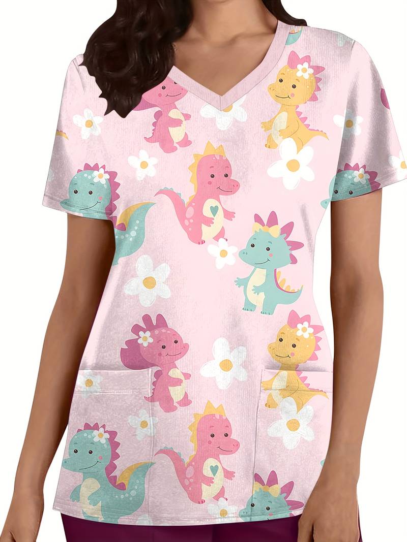 Surgical Uniforms Woman Dinosa - огляд і ціна Mini Trampoline Spring