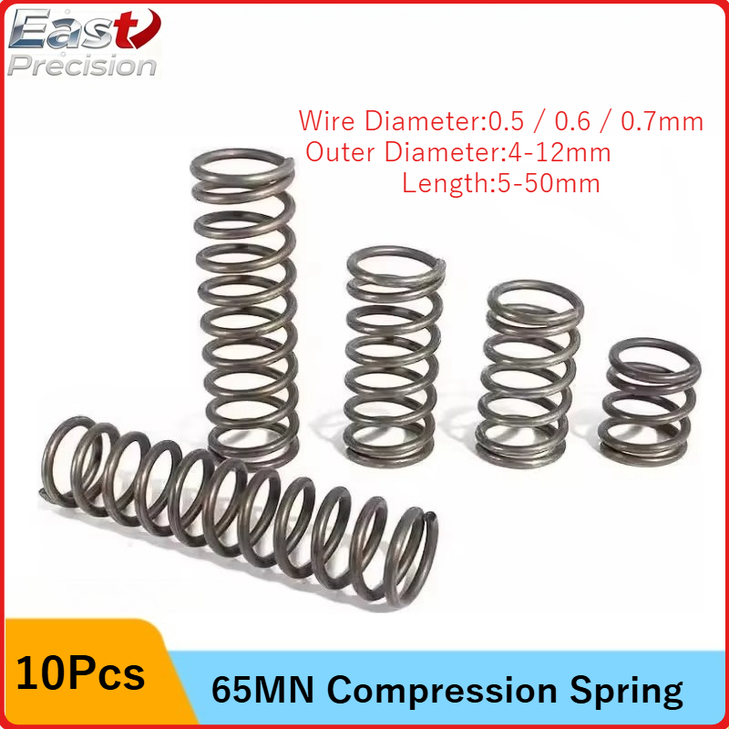 10Pcs/Lot 0.5mm/0.6mm/0.7mm Mi - огляд і ціна Mini Trampoline Spring