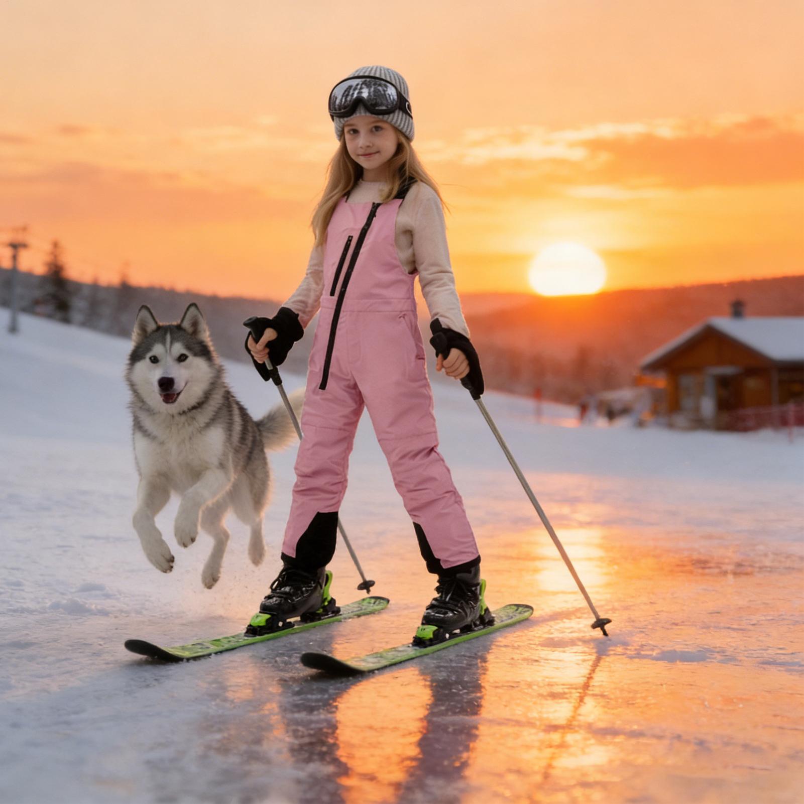 Kids Winter Snowsuit Overalls, - огляд і ціна Kids Outdoor Overalls