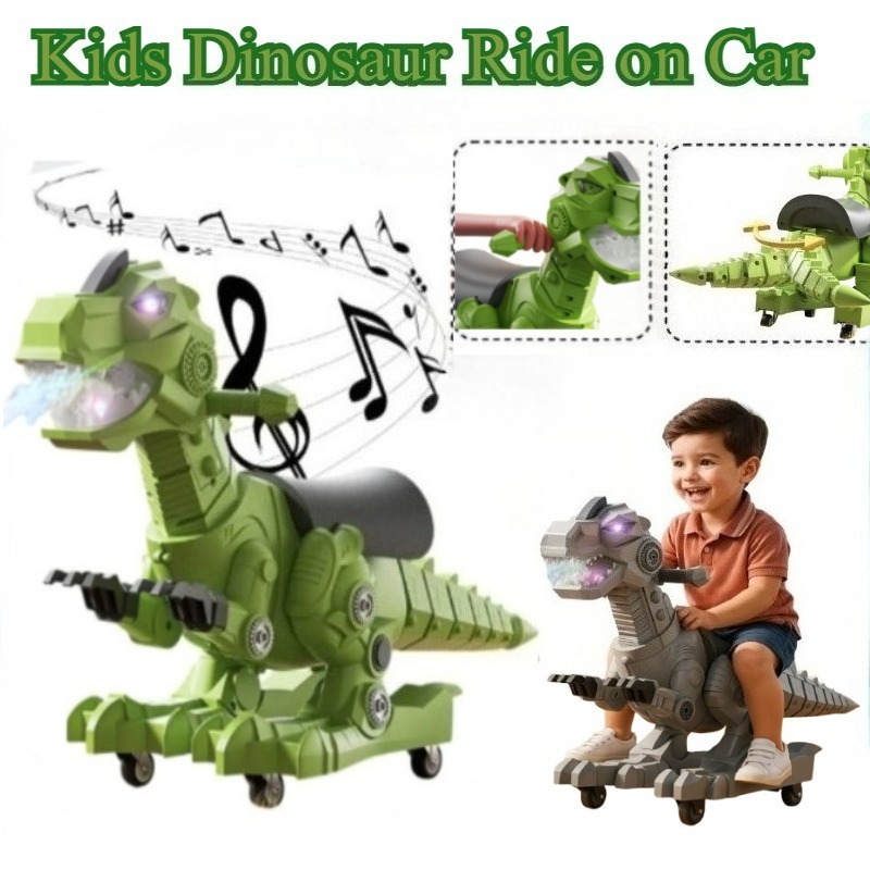 Dinosaur Ride on Toys Toddler  - огляд і ціна Kids Outdoor Playset