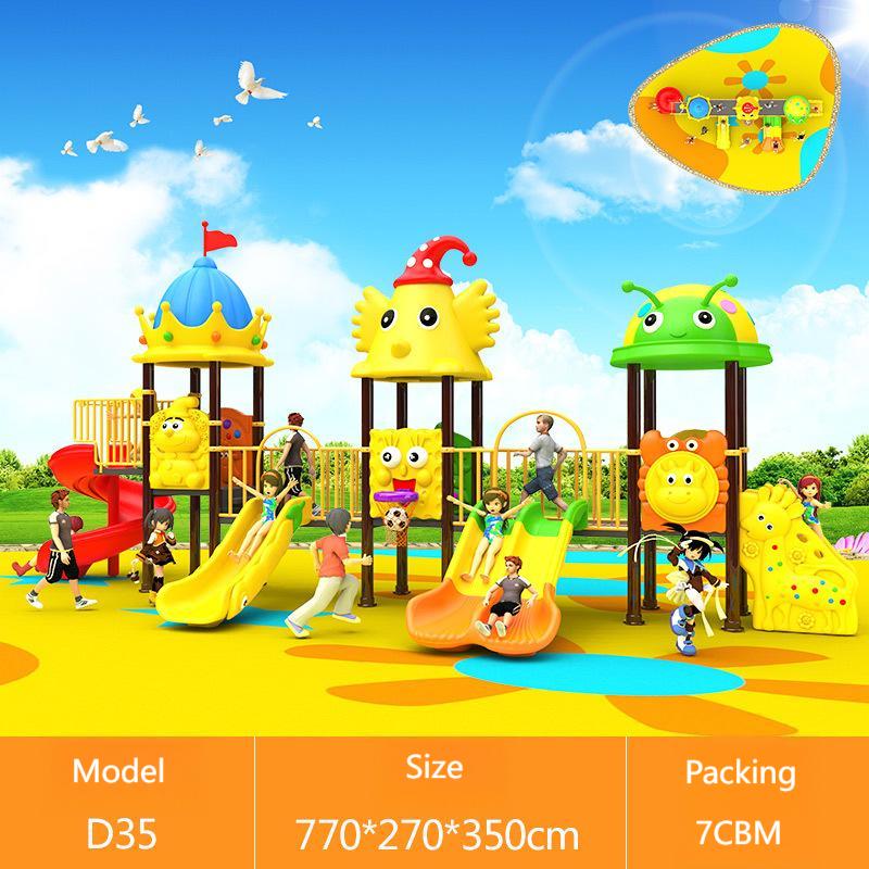 Small Cheap Playground Equipme - огляд і ціна Kids Outdoor Swing And Slide