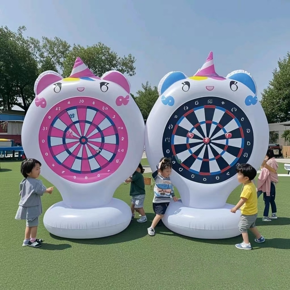 Inflatable Unicorn Throwing Ga - огляд і ціна Kids Outdoor Games For Party