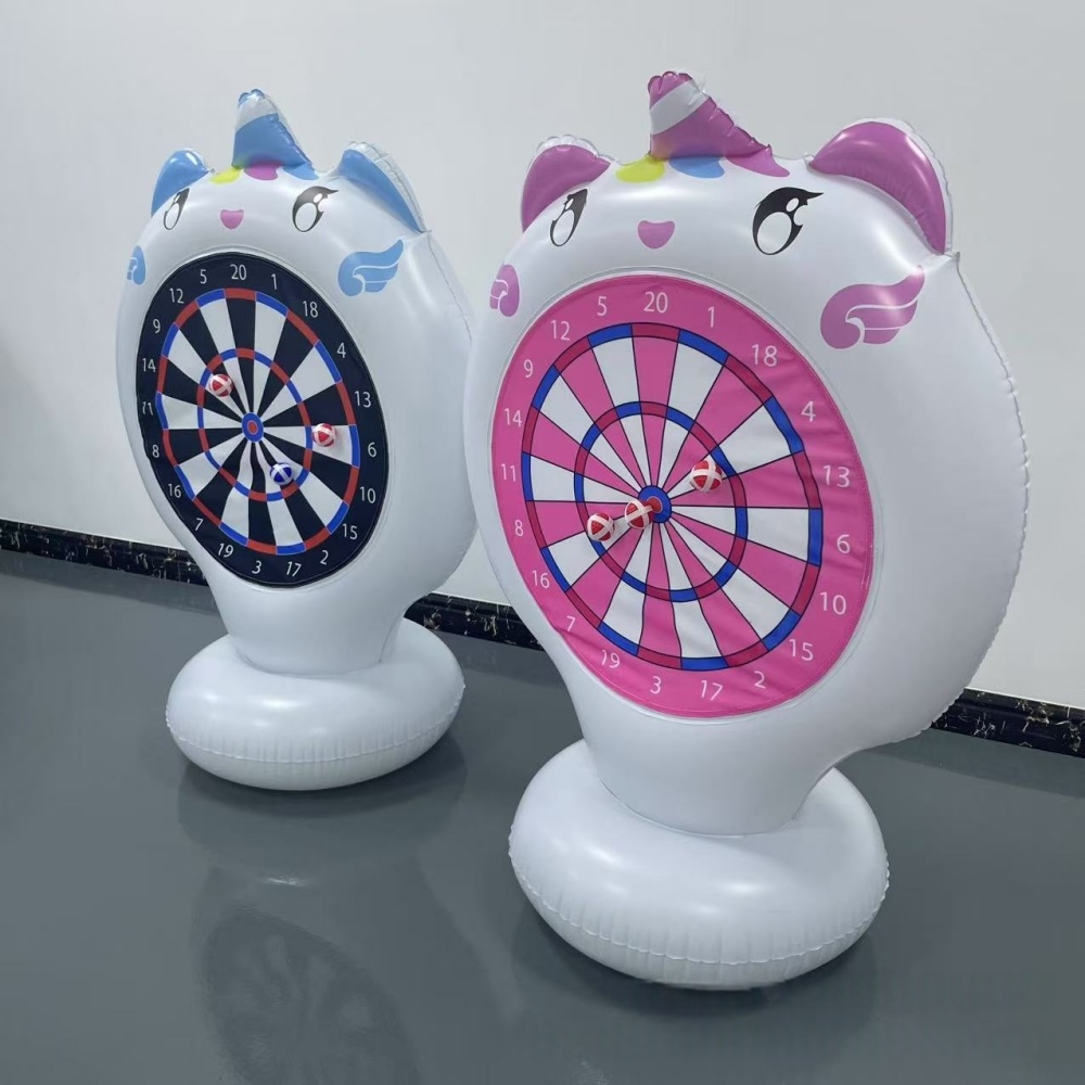 Inflatable Unicorn Throwing Ga - огляд і ціна Kids Outdoor Games For Party
