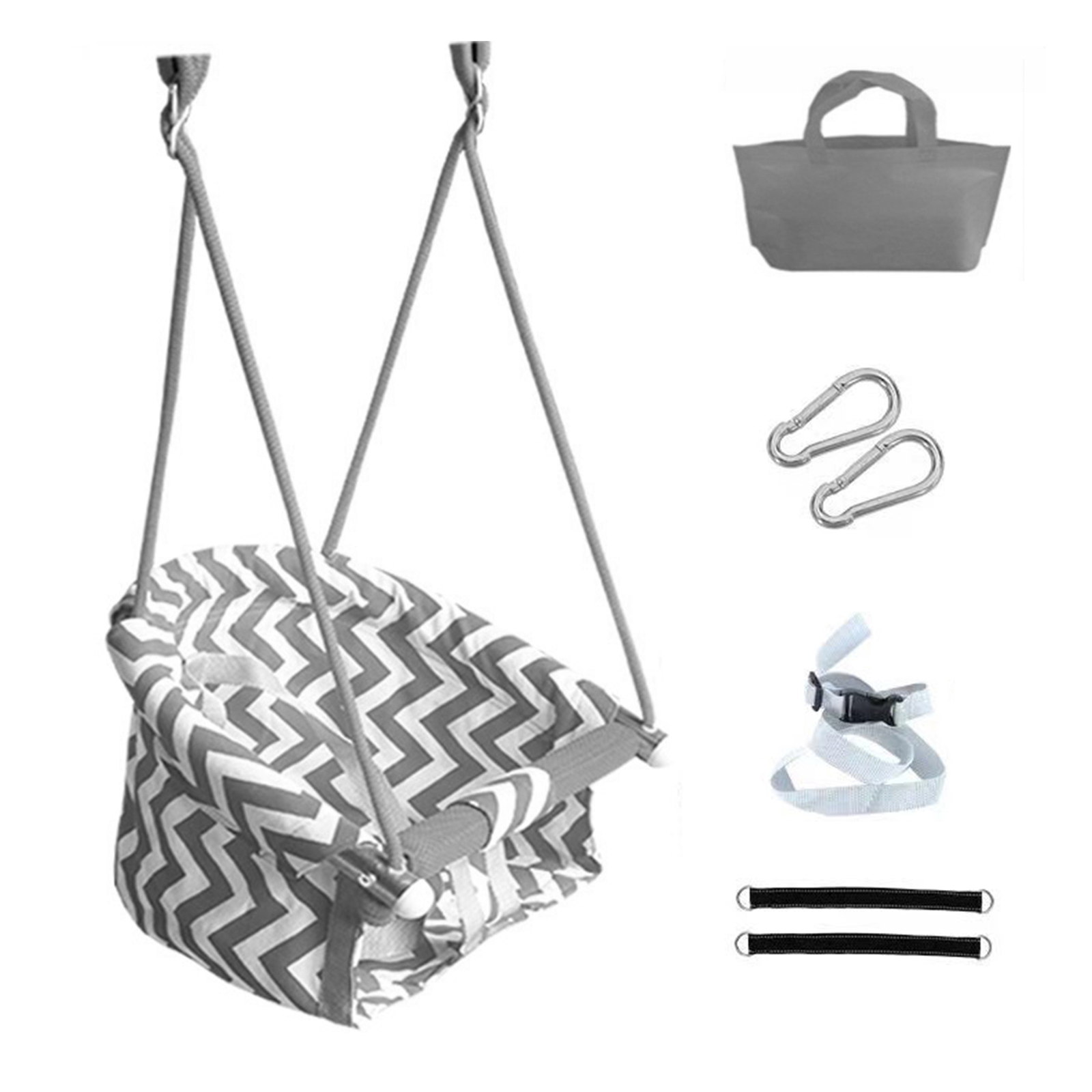 Children Hanging Swing Adjusta - огляд і ціна Kids Outdoor Swing And Slide