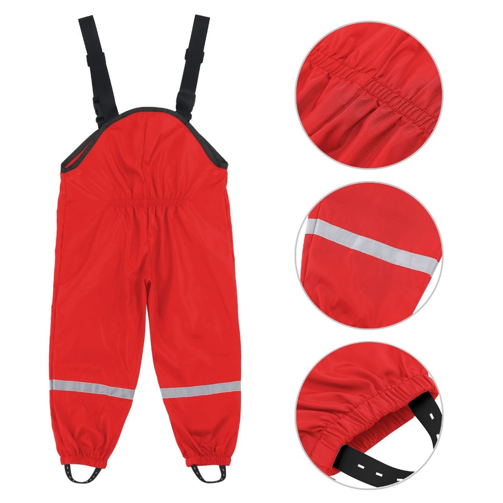 Kids PU Waterproof Rain Pants  - огляд і ціна Kids Outdoor Overalls