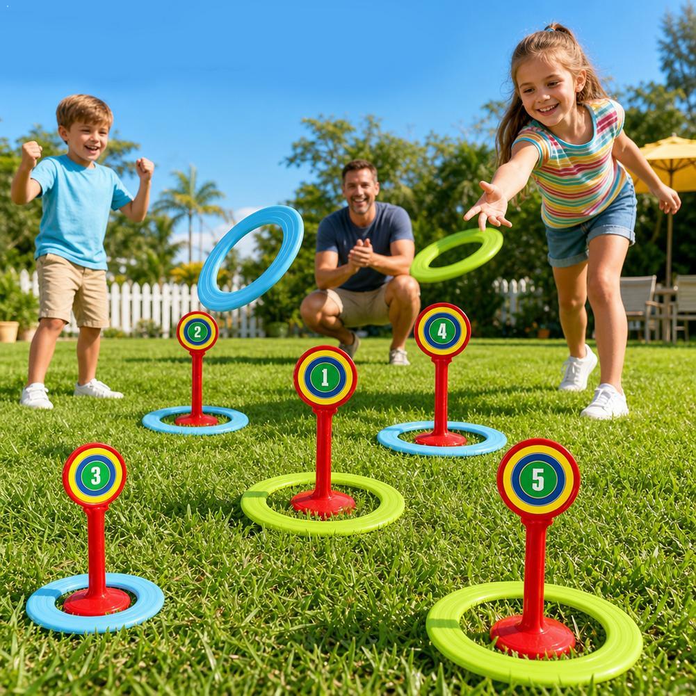Kids Plastic Game Set Outdoor  - огляд і ціна Kids Outdoor Games For Party