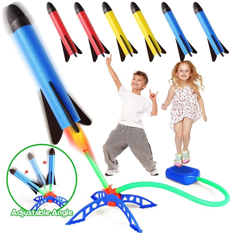 Kids Outdoor Rocket Foot Pump  - огляд і ціна Kids Outdoor Jumping