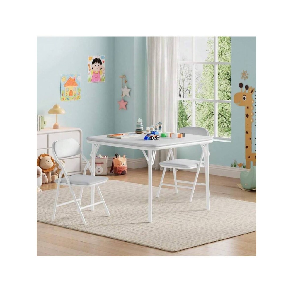 Folding Table and Chairs Set f - огляд і ціна Kids Outdoor Dining Set